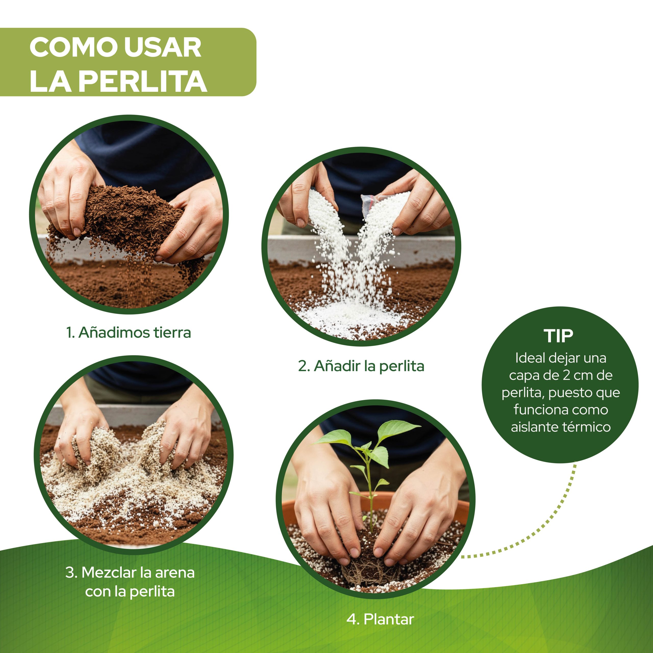 Perlita 20L de Control Garden para mejorar el sustrato de plantas · foto 8