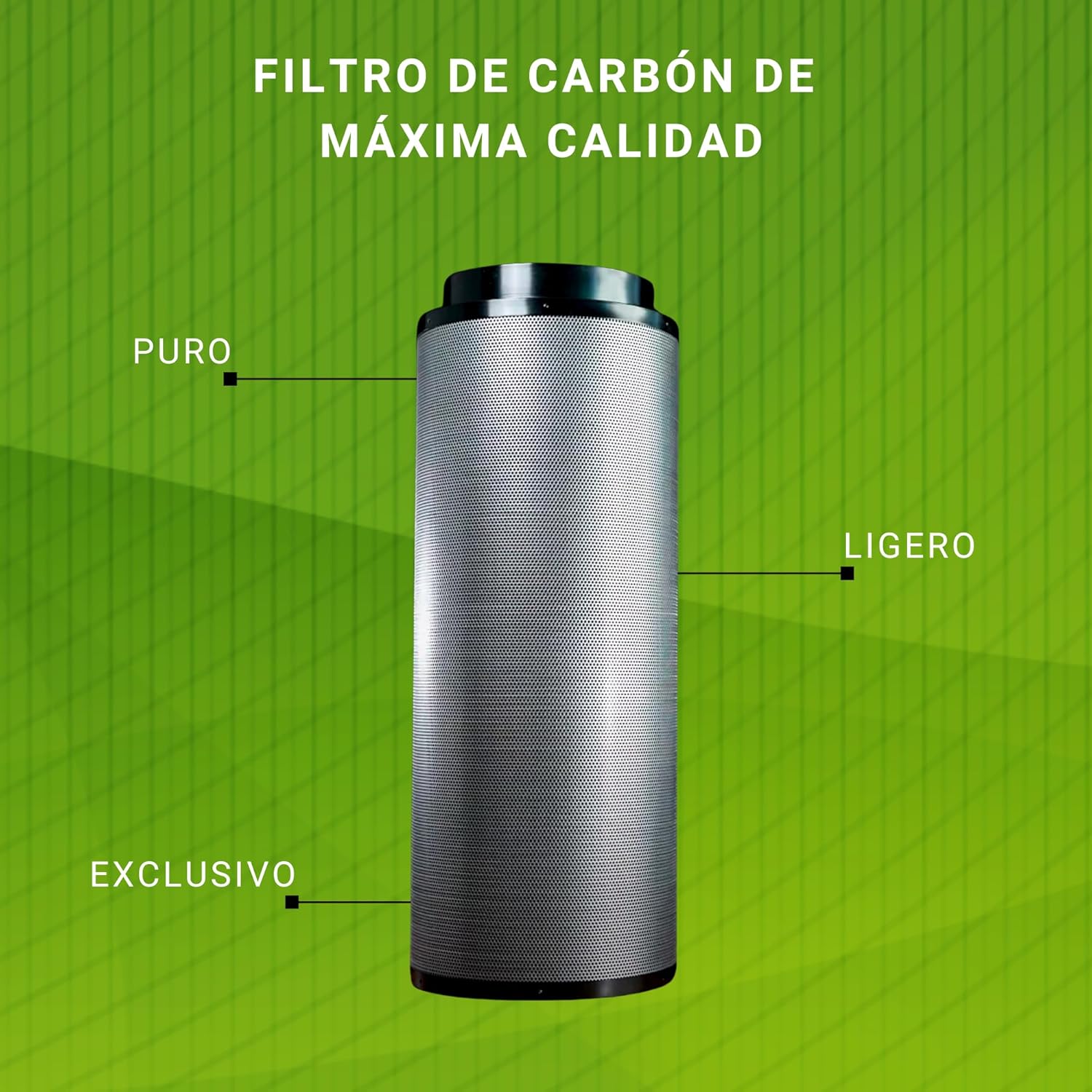 Filtros de carbón activo para cultivo hidropónico de Control Garden · foto 2