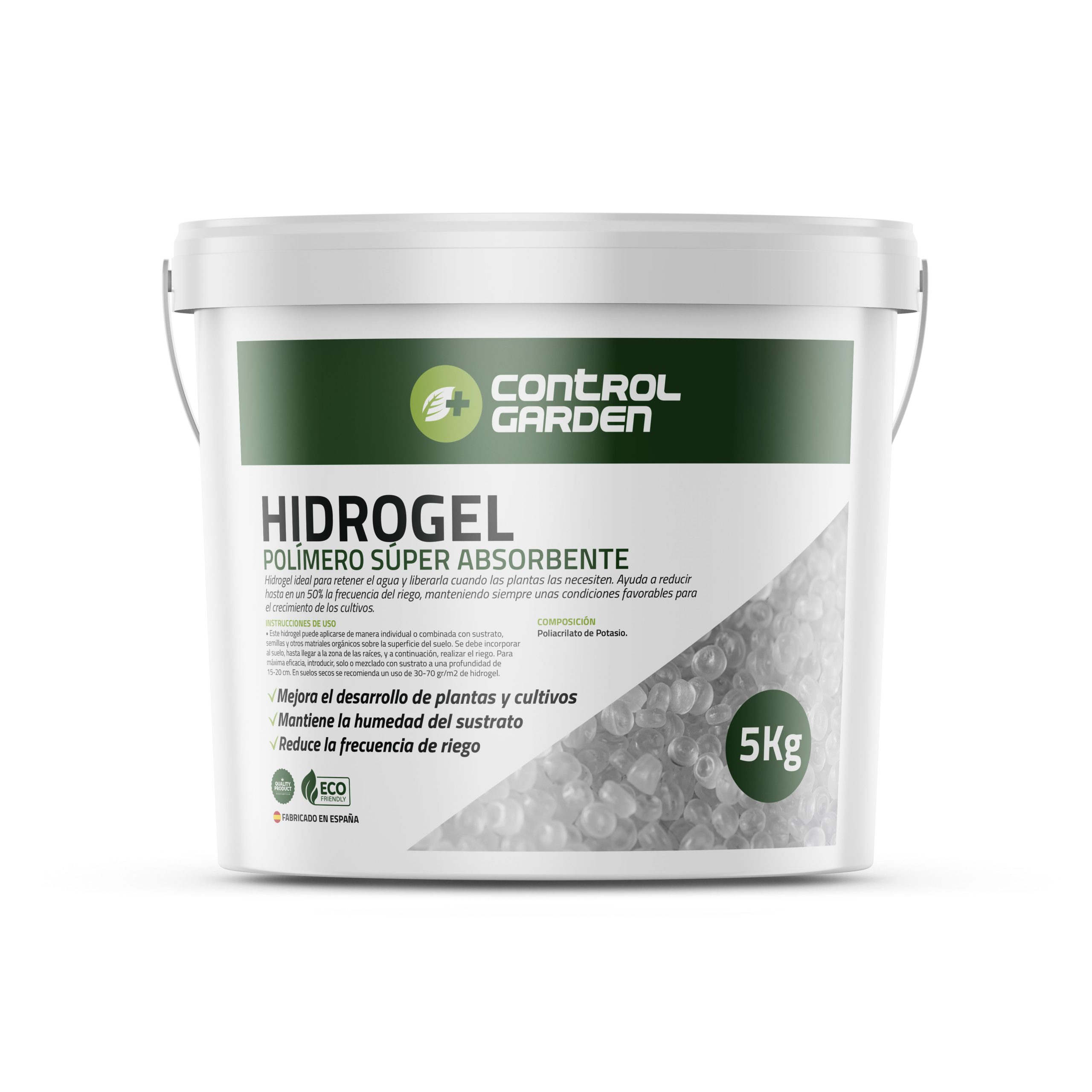 Idrogel Retentore d'Acqua 5 Kg · Pack 1 unità