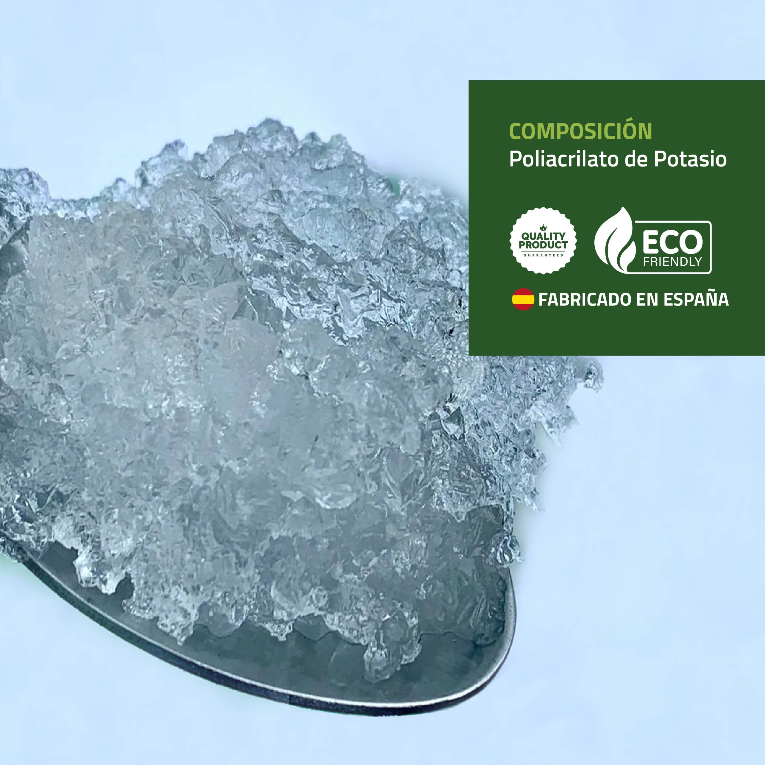 Hidrogel retenedor de agua en tarrina de 5 kg para jardinería · foto 5