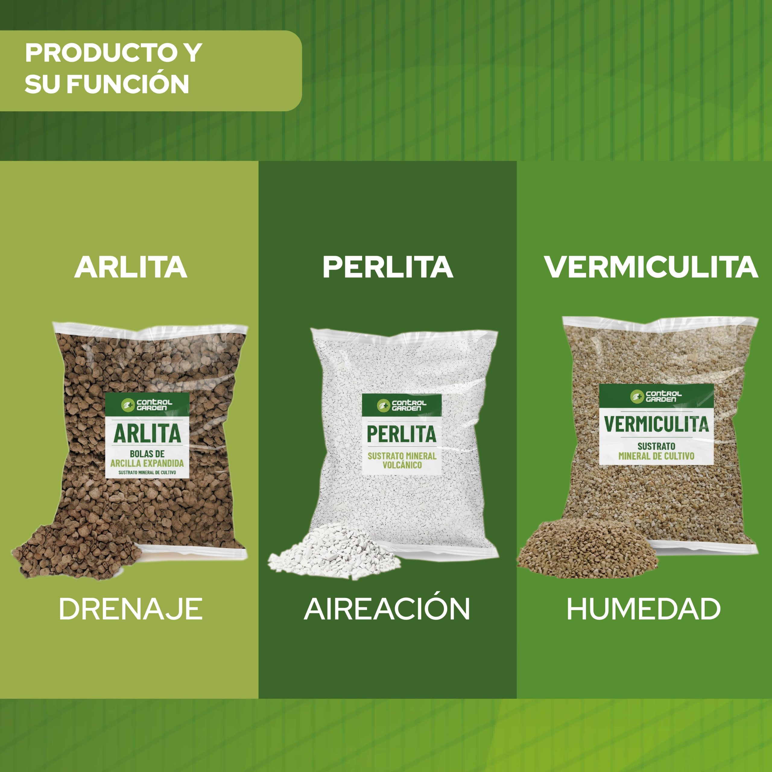 Pack de sustrato triple de Arlita, Perlita y Vermiculita 6L · foto 6