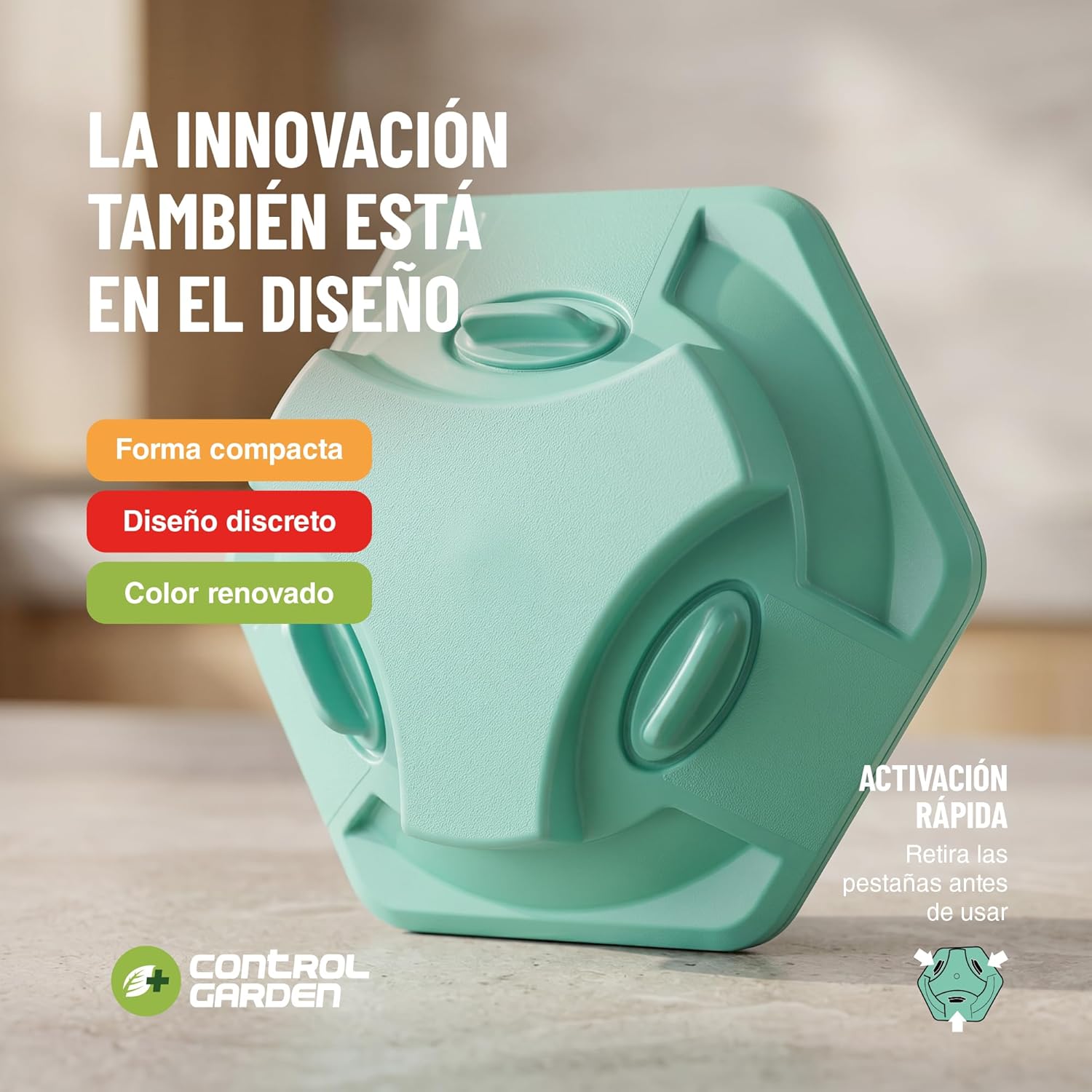 Pack de 8 trampas para hormigas en gel de Control Garden · foto 4