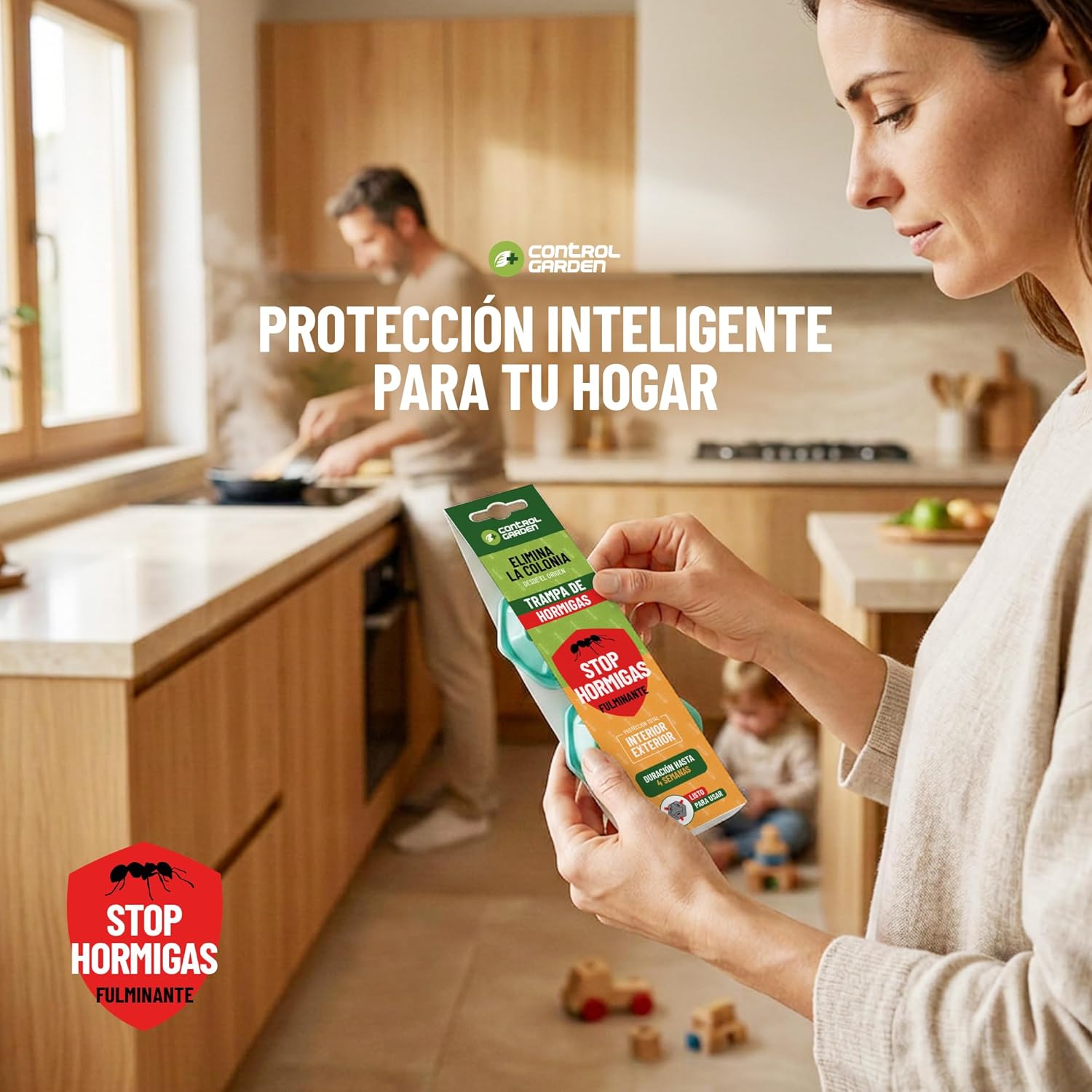 Pack de 8 trampas para hormigas en gel de Control Garden · foto 7