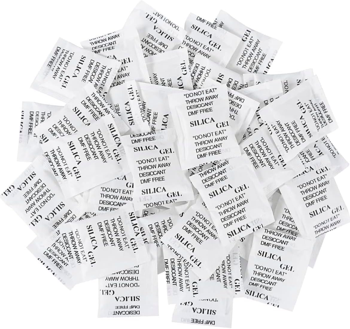 Pack de 100 bolsitas de gel de sílice de 1g para controlar la humedad y eliminar malos olores. · foto 6