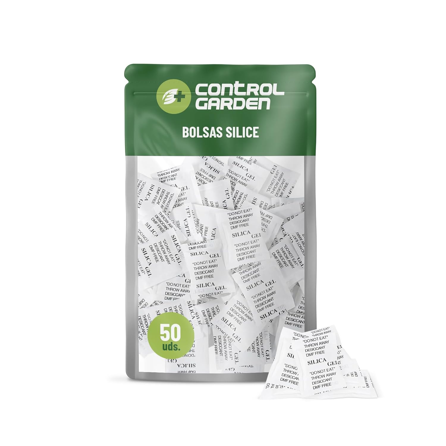 Sacchetti di Gel di Silice 1 g · Confezione da 50 Unità · Assorbe Umidità e Odori