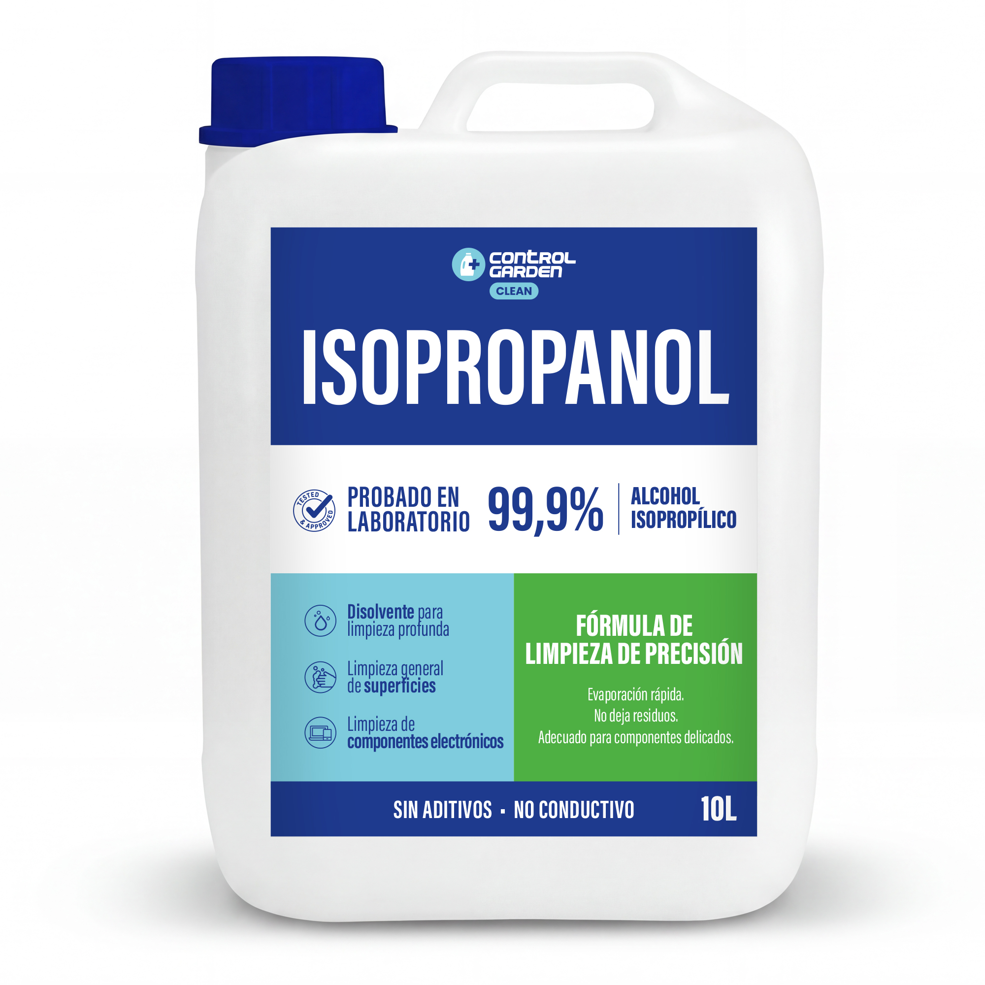 Alcool isopropilico 10 L · Pack 1 unità