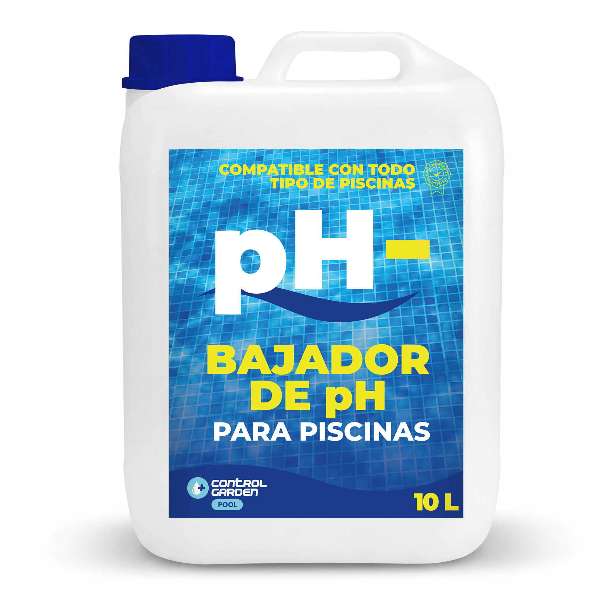 Riduttore di pH liquido 10 L per piscine · Pack 1 unità